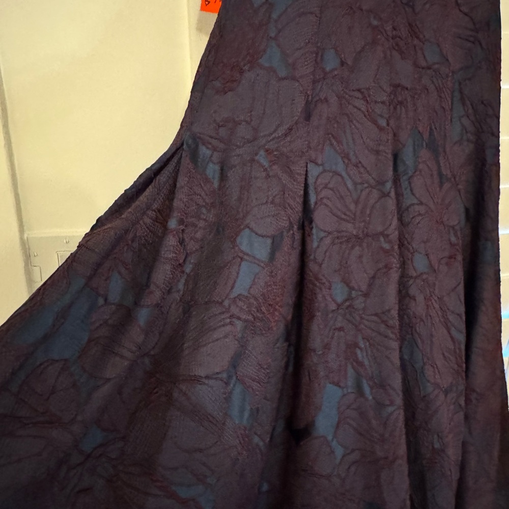 ML jacquard Elegant midi Evening Dress - Picture 12 of 13